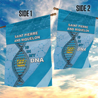 Saint Pierre And Miquelon Is In My DNA Garden Flag - Wonder Print Shop