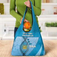 Saint Pierre And Miquelon Is In My DNA Grocery Bag - Wonder Print Shop