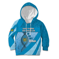 Saint Pierre And Miquelon Is In My DNA Kid Hoodie - Wonder Print Shop