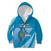 Saint Pierre And Miquelon Is In My DNA Kid Hoodie - Wonder Print Shop