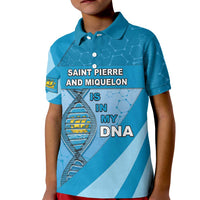 Saint Pierre And Miquelon Is In My DNA Kid Polo Shirt - Wonder Print Shop