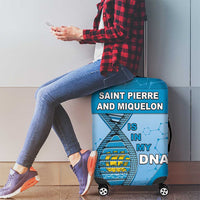 Saint Pierre And Miquelon Is In My DNA Luggage Cover - Wonder Print Shop