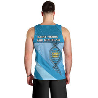 Saint Pierre And Miquelon Is In My DNA Men Tank Top - Wonder Print Shop