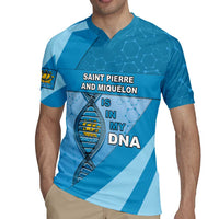 Saint Pierre And Miquelon Is In My DNA Rugby Jersey - Wonder Print Shop