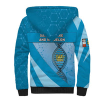 Saint Pierre And Miquelon Is In My DNA Sherpa Hoodie - Wonder Print Shop