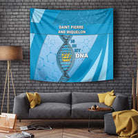 Saint Pierre And Miquelon Is In My DNA Tapestry - Wonder Print Shop