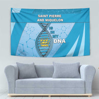 Saint Pierre And Miquelon Is In My DNA Tapestry - Wonder Print Shop
