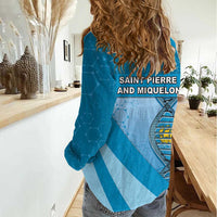 Saint Pierre And Miquelon Is In My DNA Women Casual Shirt - Wonder Print Shop