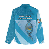 Saint Pierre And Miquelon Is In My DNA Women Casual Shirt - Wonder Print Shop