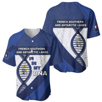 French Southern And Antarctic Lands Is In My DNA Baseball Jersey - Wonder Print Shop