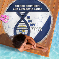 French Southern And Antarctic Lands Is In My DNA Beach Blanket - Wonder Print Shop