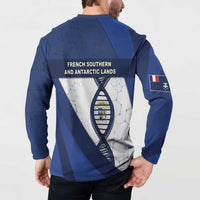French Southern And Antarctic Lands Is In My DNA Button Sweatshirt - Wonder Print Shop