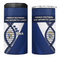 French Southern And Antarctic Lands Is In My DNA 4 in 1 Can Cooler Tumbler - Wonder Print Shop