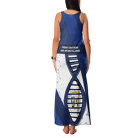 French Southern And Antarctic Lands Is In My DNA Family Matching Tank Maxi Dress and Hawaiian Shirt - Wonder Print Shop