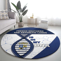 French Southern And Antarctic Lands Is In My DNA Round Carpet - Wonder Print Shop