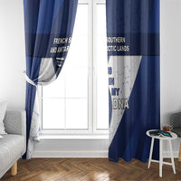 French Southern And Antarctic Lands Is In My DNA Window Curtain - Wonder Print Shop