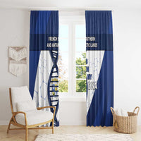 French Southern And Antarctic Lands Is In My DNA Window Curtain - Wonder Print Shop