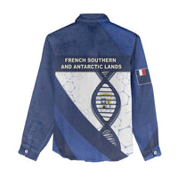 French Southern And Antarctic Lands Is In My DNA Women Casual Shirt - Wonder Print Shop