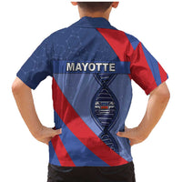 Mayotte Is In My DNA Family Matching Mermaid Dress and Hawaiian Shirt - Wonder Print Shop