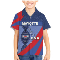 Mayotte Is In My DNA Family Matching Mermaid Dress and Hawaiian Shirt - Wonder Print Shop