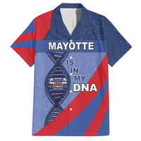 Mayotte Is In My DNA Family Matching Off Shoulder Maxi Dress and Hawaiian Shirt - Wonder Print Shop
