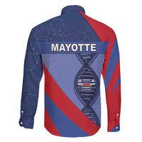 Mayotte Is In My DNA Family Matching Off Shoulder Short Dress and Hawaiian Shirt - Wonder Print Shop