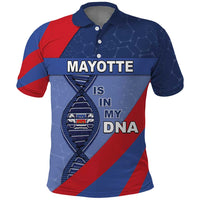Mayotte Is In My DNA Polo Shirt - Wonder Print Shop