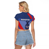 Mayotte Is In My DNA Raglan Cropped T Shirt - Wonder Print Shop