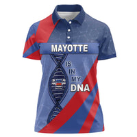 Mayotte Is In My DNA Women Polo Shirt - Wonder Print Shop