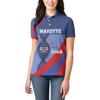 Mayotte Is In My DNA Women Polo Shirt - Wonder Print Shop