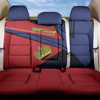 Liechtenstein Back Car Seat Cover Crown Symbol - Wonder Print Shop