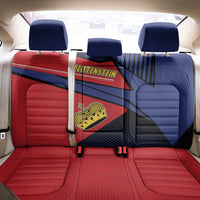 Liechtenstein Back Car Seat Cover Crown Symbol - Wonder Print Shop