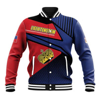Personalized Liechtenstein Baseball Jacket Crown Symbol - Wonder Print Shop