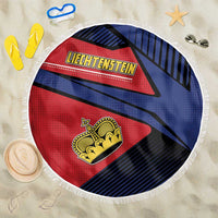 Liechtenstein Beach Blanket Crown Symbol - Wonder Print Shop