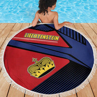 Liechtenstein Beach Blanket Crown Symbol - Wonder Print Shop