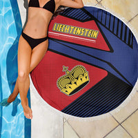 Liechtenstein Beach Blanket Crown Symbol - Wonder Print Shop