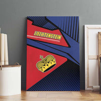 Liechtenstein Canvas Wall Art Crown Symbol - Wonder Print Shop