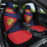 Liechtenstein Car Seat Cover Crown Symbol - Wonder Print Shop