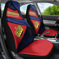 Liechtenstein Car Seat Cover Crown Symbol - Wonder Print Shop