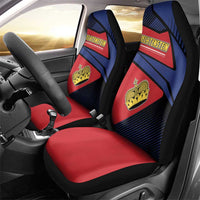 Liechtenstein Car Seat Cover Crown Symbol - Wonder Print Shop