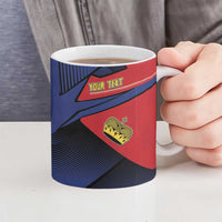 Personalized Liechtenstein Ceramic Mug Crown Symbol - Wonder Print Shop