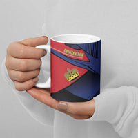 Personalized Liechtenstein Ceramic Mug Crown Symbol - Wonder Print Shop