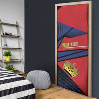 Liechtenstein Door Cover Crown Symbol - Wonder Print Shop