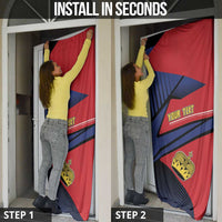 Liechtenstein Door Cover Crown Symbol - Wonder Print Shop