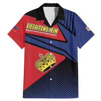 Personalized Liechtenstein Family Matching Mermaid Dress and Hawaiian Shirt Crown Symbol - Wonder Print Shop