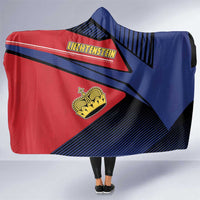 Liechtenstein Hooded Blanket Crown Symbol - Wonder Print Shop