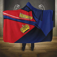 Liechtenstein Hooded Blanket Crown Symbol - Wonder Print Shop