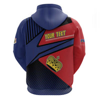 Personalized Liechtenstein Hoodie Crown Symbol - Wonder Print Shop