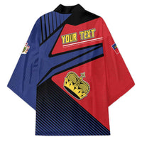 Personalized Liechtenstein Kimono Crown Symbol - Wonder Print Shop