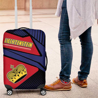 Liechtenstein Luggage Cover Crown Symbol - Wonder Print Shop